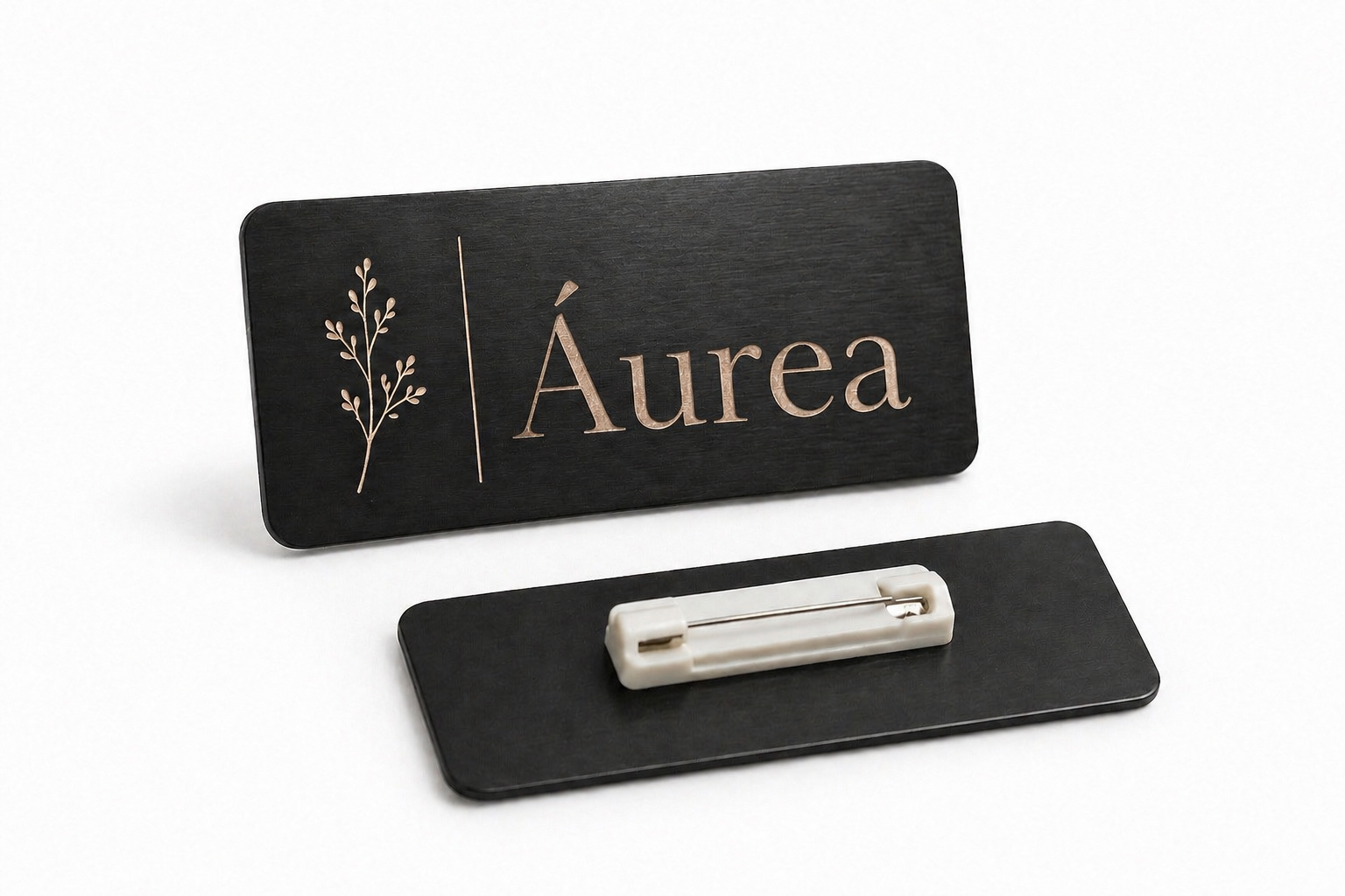 Custom Engraved Name Badge