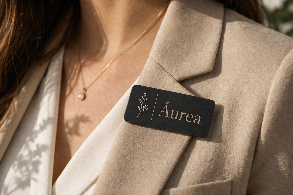 Custom Engraved Name Badge